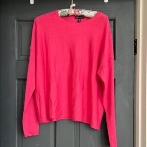 Bright Pink Sweater, Eileen Fisher